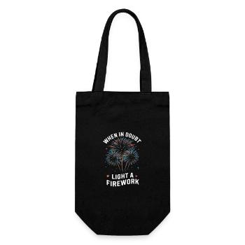 Pyrotechnics Fireworks Pyrotechnics - Gift Bag for Bottles - black - Front