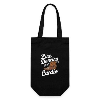 Danse en ligne Danseurs - Sac à bouteille - noir - Devant