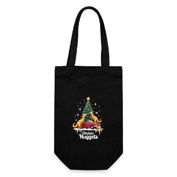 Dino Nuggets - Ridiculous Dinosaurs - Gift Bag for Bottles - black - Front