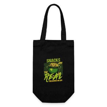 Les collations de la Saint-Patrick sont les véritables trésors de la - Sac à bouteille - noir - Devant
