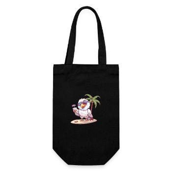 Palmier d’été de l’île Eagle - Sac à bouteille - noir - Devant