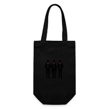L’équipe du marié - Sac à bouteille - noir - Devant
