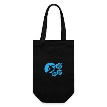 Surfeur - Sac à bouteille - noir - Devant