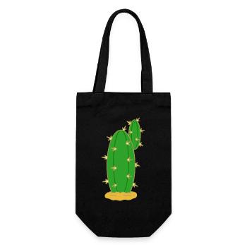 Cactus N°5 - Sac à bouteille - noir - Devant