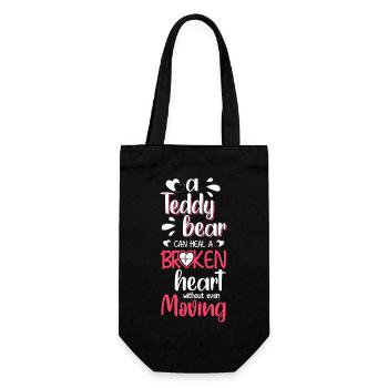 Bear Childhood Toys - Gift Bag for Bottles - black - Front