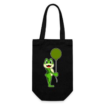 Ballon grenouille - Sac à bouteille - noir - Devant