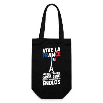 Français Français France - Sac à bouteille - noir - Devant