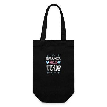 Mallorca Girls Tour Heart - Gift Bag for Bottles - black - Front