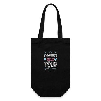 Suède Girls Tour Coeur - Sac à bouteille - noir - Devant