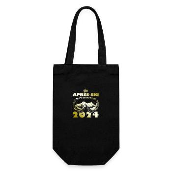 Après Ski 2024 Ski Holidays - Gift Bag for Bottles - black - Front