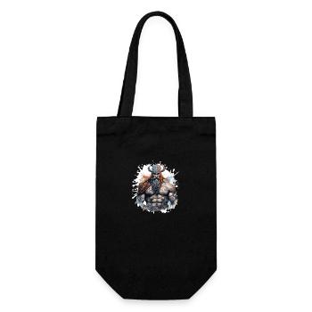 Viking Oding Muscles Bodybuilding - Gift Bag for Bottles - black - Front