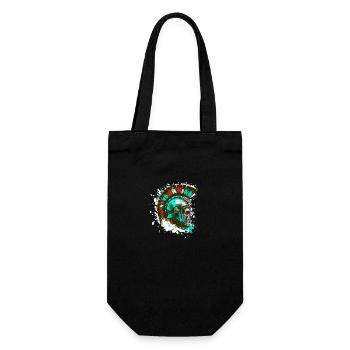 Spartan Skull Helmet - Gift Bag for Bottles - black - Front