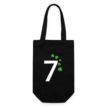 7 - Gift Bag for Bottles - black - Front