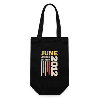 June 2012 - Birthday gift June 2012 June - Gift Bag for Bottles - black - Front