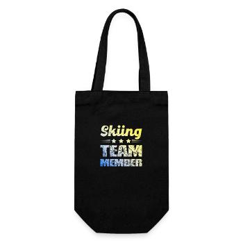 Équipe de ski - Sac à bouteille - noir - Devant