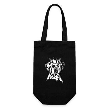 Catahoula Leopard Dog Crown Dogs Dog Wilsigns - Gift Bag for Bottles - black - Front