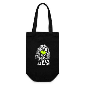 Cocker Spaniel Chien Chien Wilsigns - Sac à bouteille - noir - Devant