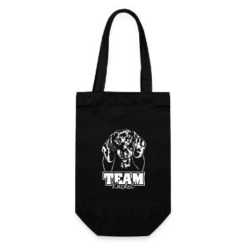 TEAM Teckel Chien Chiens Wilsigns - Sac à bouteille - noir - Devant