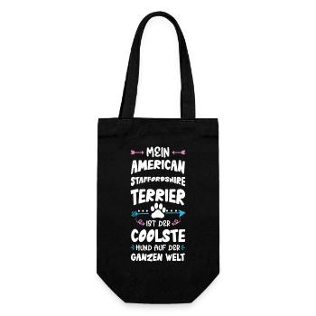 Dicton de chien Staffordshire Terrier - Sac à bouteille - noir - Devant