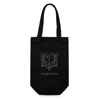 Albanie chemise drapeau aigle vacances balkanique cadeau - Sac à bouteille - noir - Devant