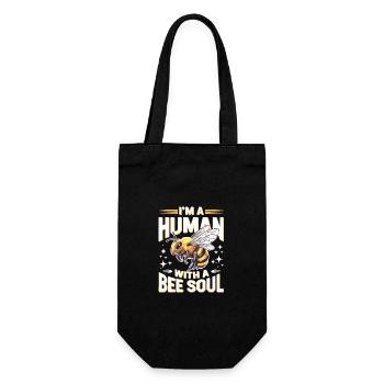 abeille abeille apicultrice abeille abeille - Sac à bouteille - noir - Devant