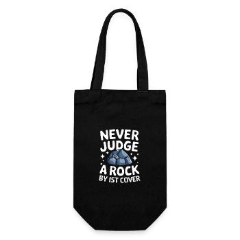 Expert en géologie Géologue des roches - Sac à bouteille - noir - Devant