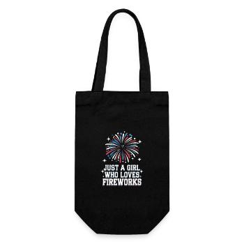 Pyrotechniker Feuerwerk Pyrotechnik - Geschenkbeutel für Flaschen - Schwarz - Vorne