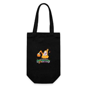 Girl Hunter - Chasse aux œufs de Pâques pour les tout-petits drôle - Sac à bouteille - noir - Devant