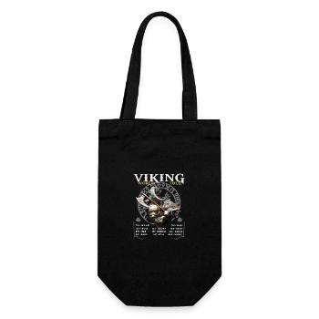 Viking World Tour - Denmark Viking Ship - Gift Bag for Bottles - black - Front