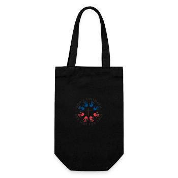 God's Children Are Not For Sale - Gift Bag for Bottles - black - Front