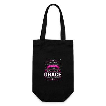 Votre Altesse Grace entre dans la pièce - Sac à bouteille - noir - Devant