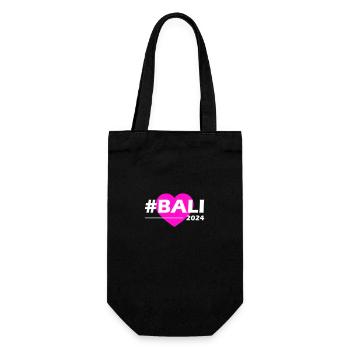 Bali 2024 Amour du cœur - Sac à bouteille - noir - Devant