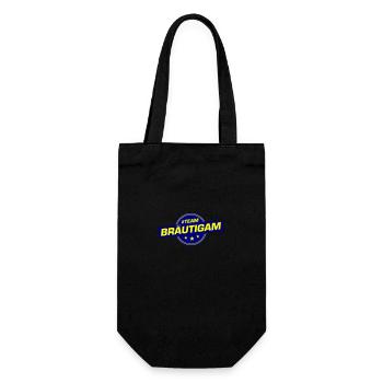 Team Groom Wedding Party Wedding - Gift Bag for Bottles - black - Front