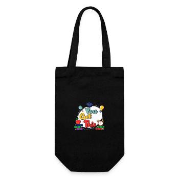 Vous avez ce vêtement de jour de test mignon et drôle - Sac à bouteille - noir - Devant