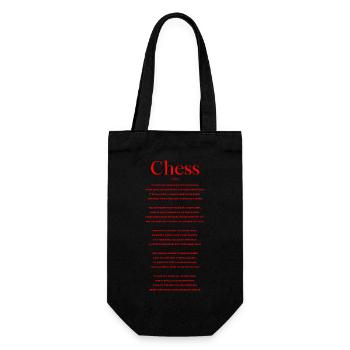 Définition des échecs Rap - Sac à bouteille - noir - Devant