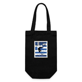 Greece Flag Hellas Athens Greek Flag - Gift Bag for Bottles - black - Front