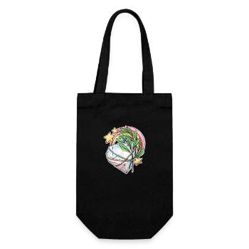 Un cœur de cristal - Sac à bouteille - noir - Devant