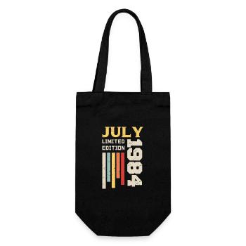 Juillet 1984 - Cadeau anniversaire Juillet 1984 - Sac à bouteille - noir - Devant