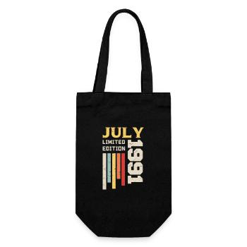 July 1991 - July 1991 Birthday Gift - Gift Bag for Bottles - black - Front
