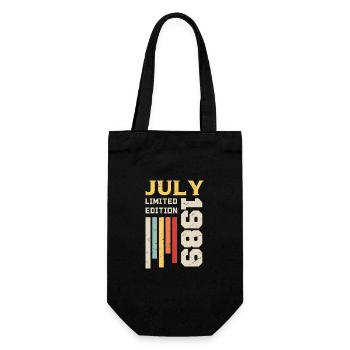July 1989 - July 1989 Birthday Gift - Gift Bag for Bottles - black - Front