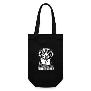 La vie d’Entlebucher Mountain Dog est meilleure Wilsigns - Sac à bouteille - noir - Devant