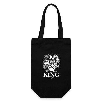 Papillon Roi de tout Chiens Chien Wilsigns - Sac à bouteille - noir - Devant