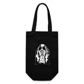 Basset Hound Lunettes de soleil Cool Dog Dog Wilsigns - Sac à bouteille - noir - Devant