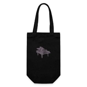 DNA Piano - Passion pour la musique classique - Sac à bouteille - noir - Devant