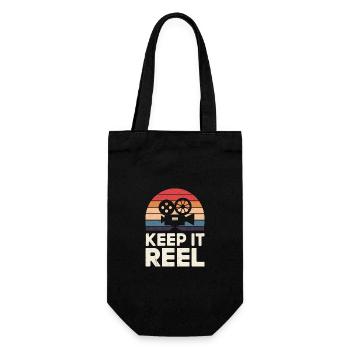 Filmmaker Film Director Cinematographer Film - Gift Bag for Bottles - black - Front