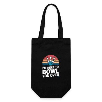Bowling Bowler Pin Ball Bowling Ball - Sac à bouteille - noir - Devant