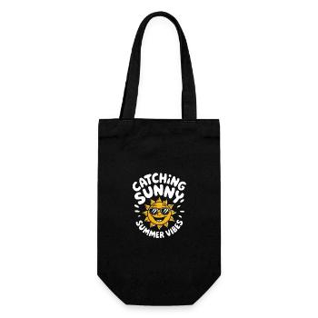 Sunny Summer Moments Vibes Summer Sun - Gift Bag for Bottles - black - Front