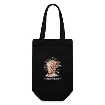 Think Different - Gift Bag for Bottles - black - Front