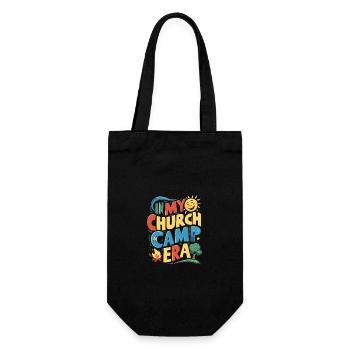 À l’époque de mon camp d’église VBS, Bible Camp Fun - Sac à bouteille - noir - Devant