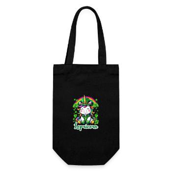 Lepricorne Saint-Patrick : charme et magie pour tous - Sac à bouteille - noir - Devant